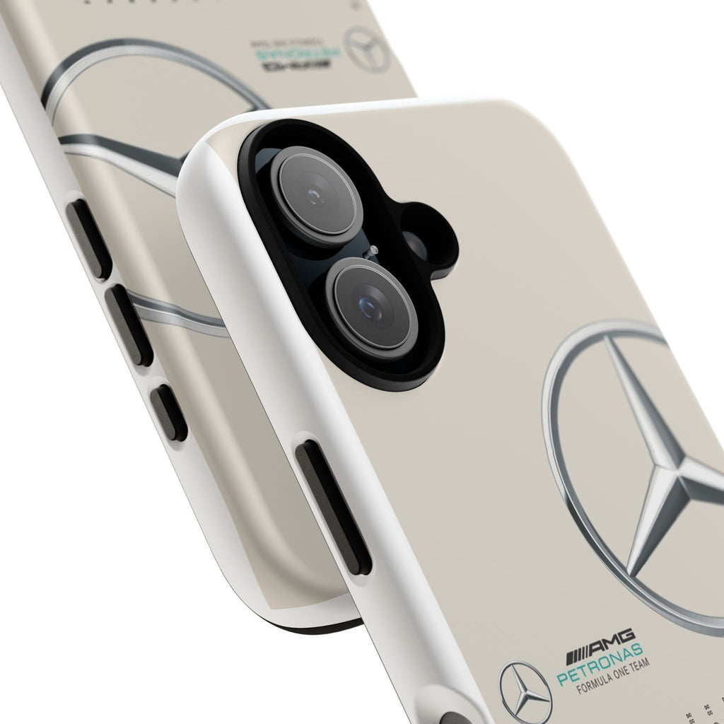 Mercedes AMG Phone Case, Tough Phone Cover, Racing Gift, Car Lover Accessory, Sports Team Merchandise