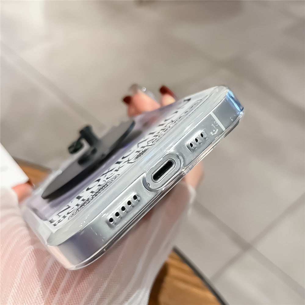 Cartoon CD Phone Case All-inclusive Soft Shell Drop-resistant