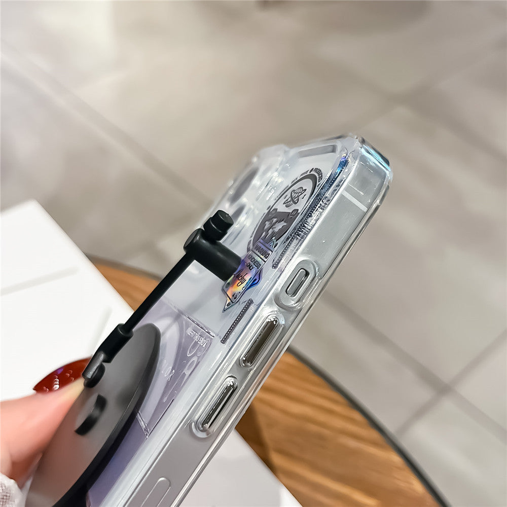 Cartoon CD Phone Case All-inclusive Soft Shell Drop-resistant